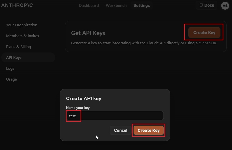 name your API key