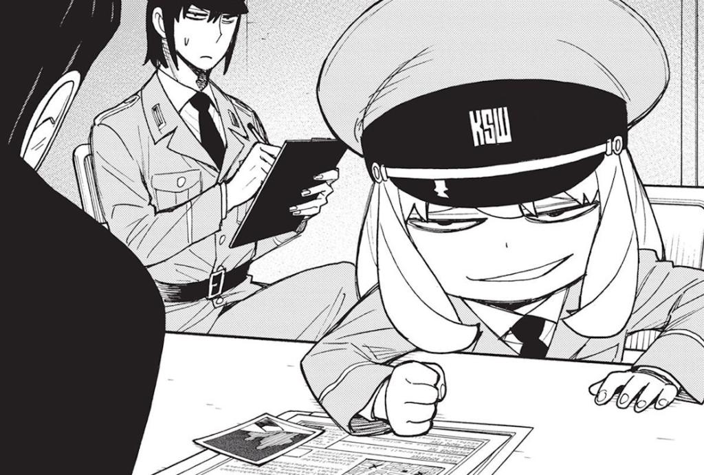 Anya Forger in spy x family manga