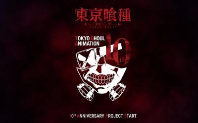 Tokyo Ghoul anime's 10th anniversary project