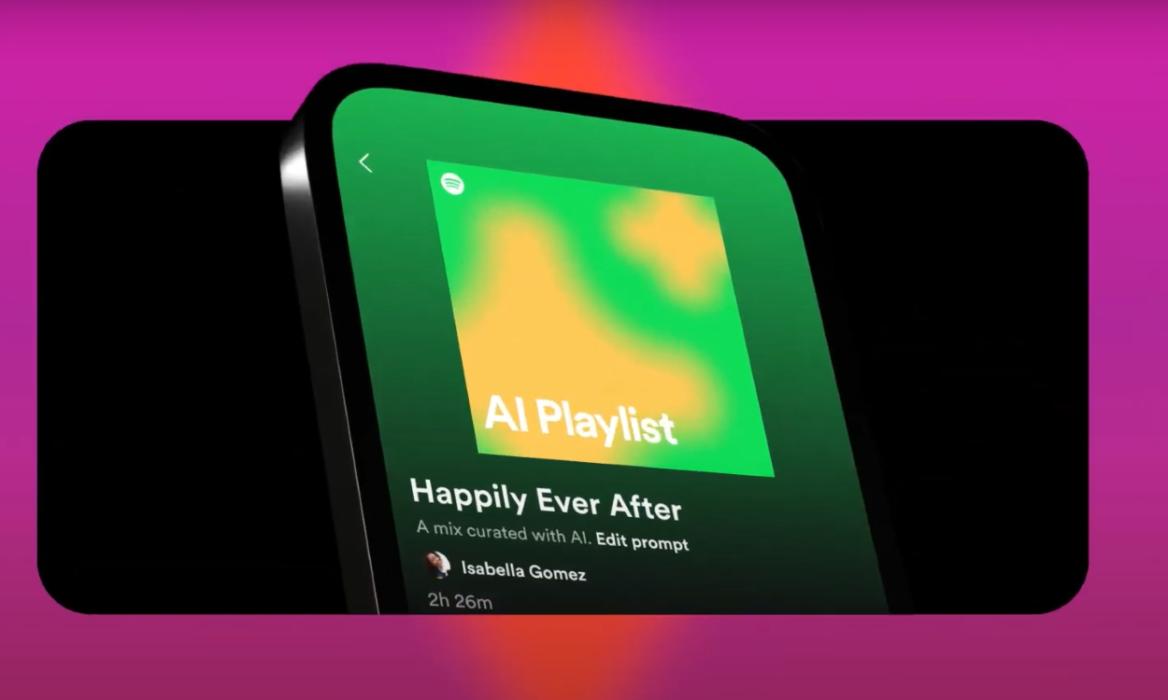 Ai Playlist feature in Spotify