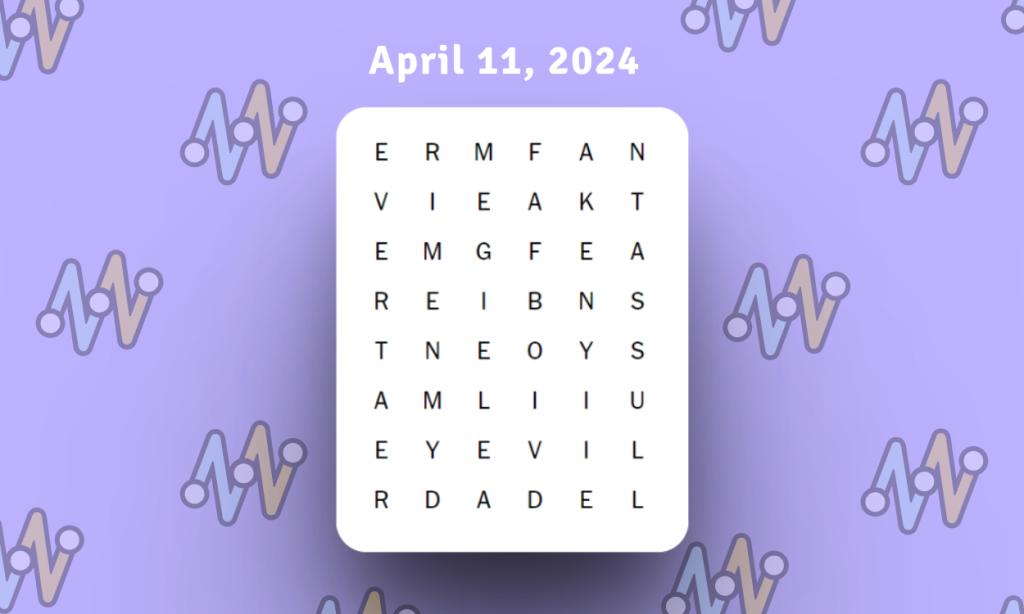 APRIL 11 NYT Strands