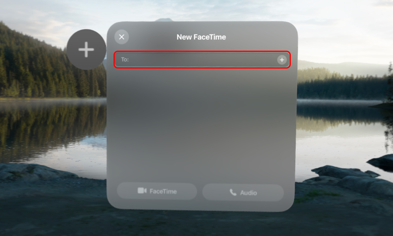 Adding-an-email-ID-to-FaceTime-on-Vision-Pro