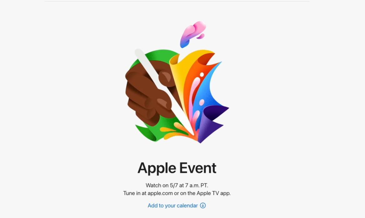 Apple iPad event announcement