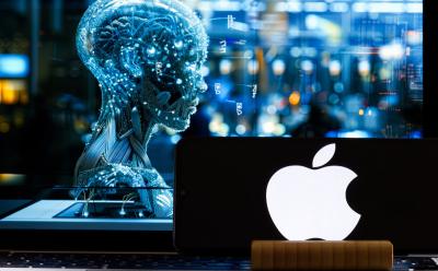 Apple on-device AI processing