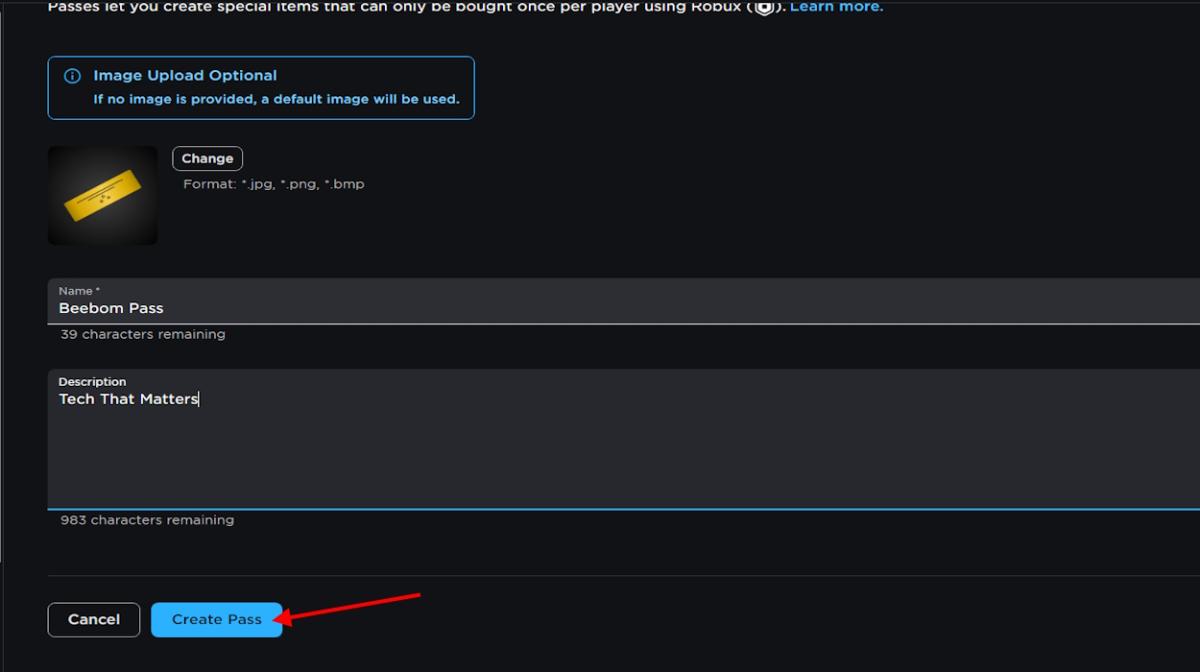 How to make a game pass in roblox guide beebom