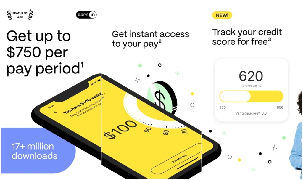 EarnIn Quick Advance Paycheck app