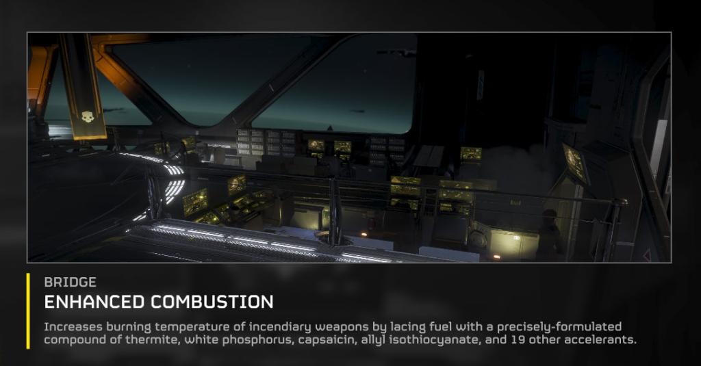 Enchanced Combustion Helldivers 2 ship modules