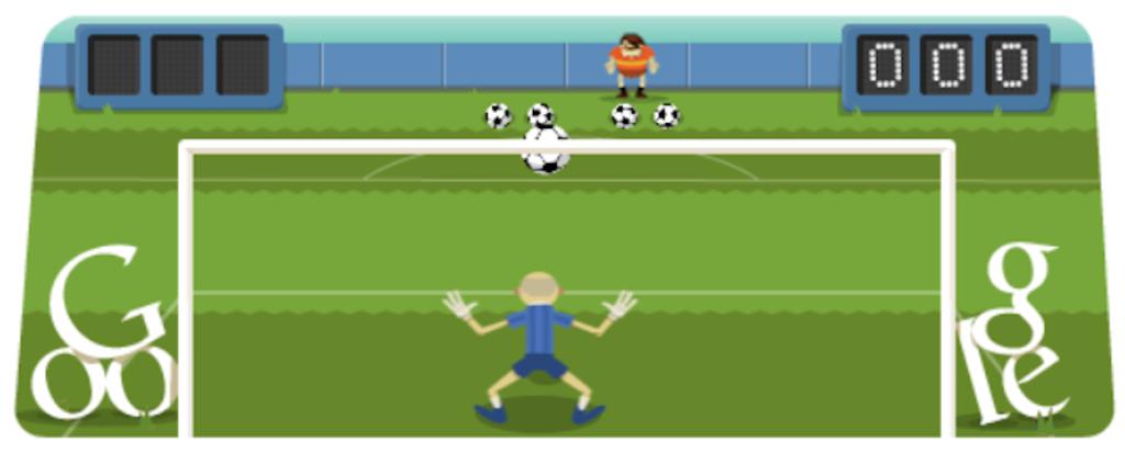 Google Soccer Game