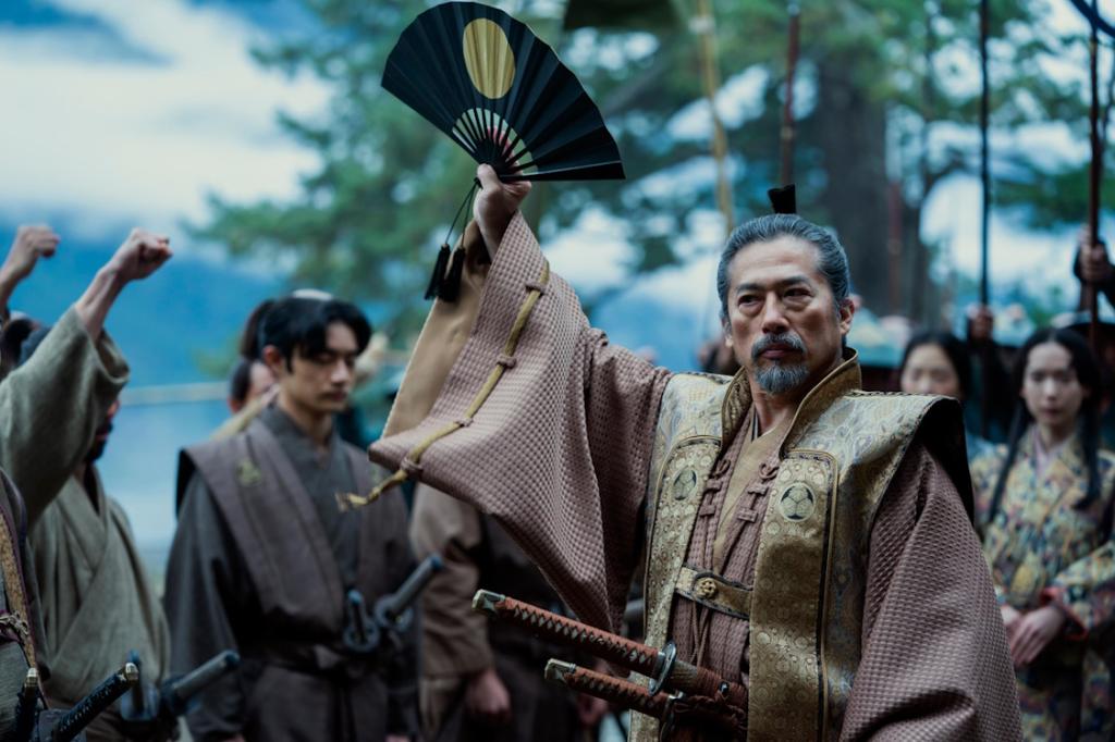 Hiroyuki Sanada as Lord Toranaga in Shogun
