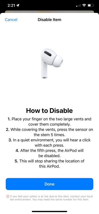 How To Disable AirPods