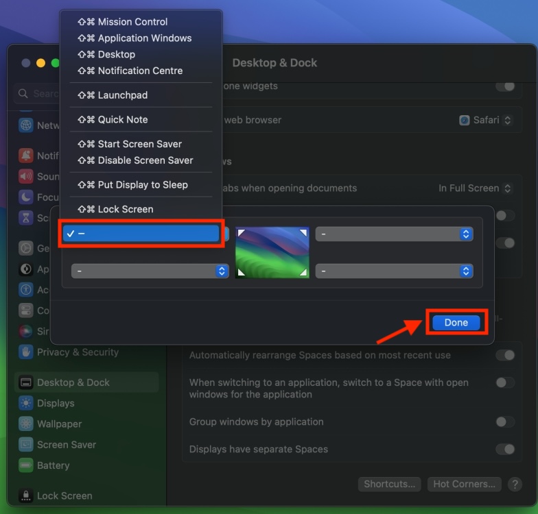 How to disable Hot Corners on a Mac