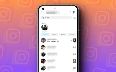 Unseen Reel preview in Instagram chat window