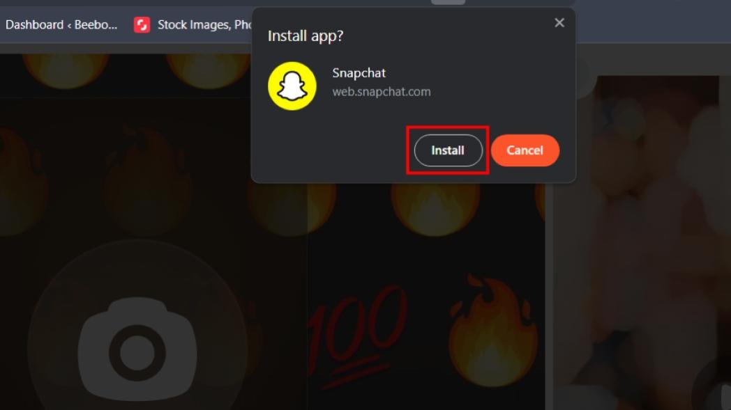 Install Snapchat Web App