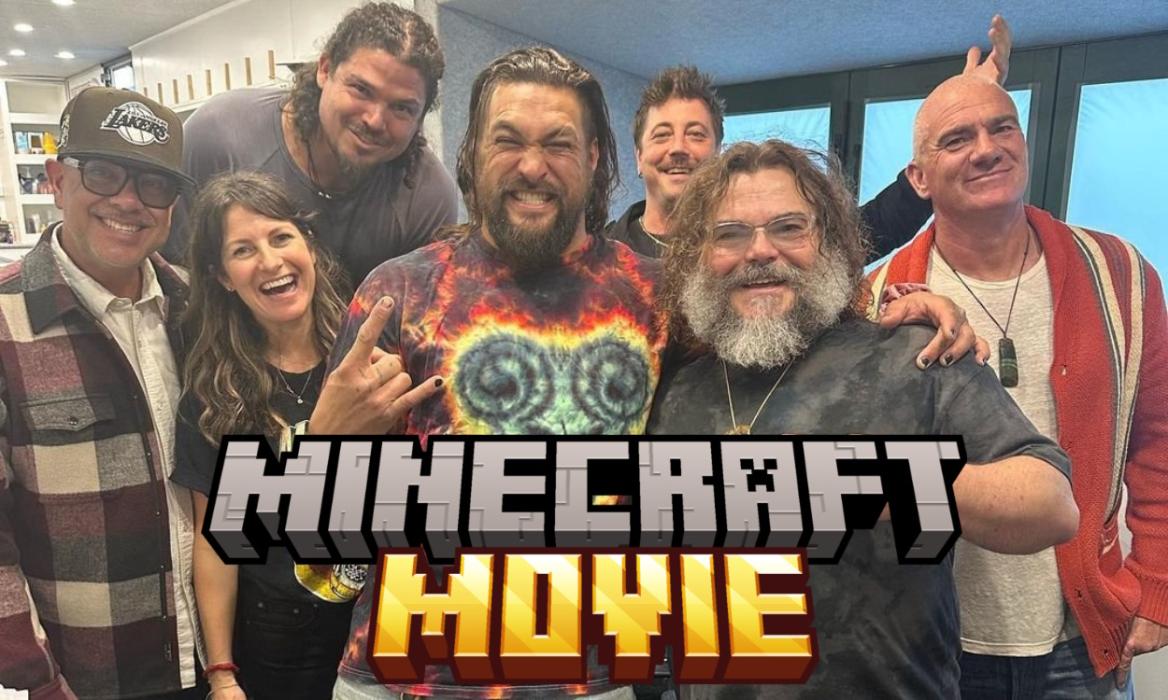Jason Momoa announces that the Minecraft Movie is done filming