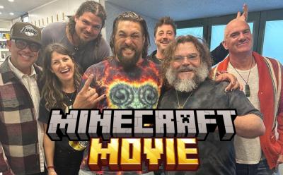 Jason Momoa announces that the Minecraft Movie is done filming
