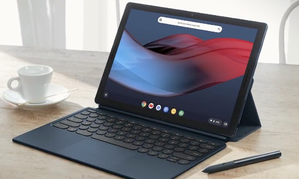 keyboard and stylus accessory for the Pixel tablet