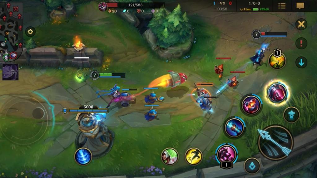 League of Legends Wild Rift mobile multiplayer games in 2024