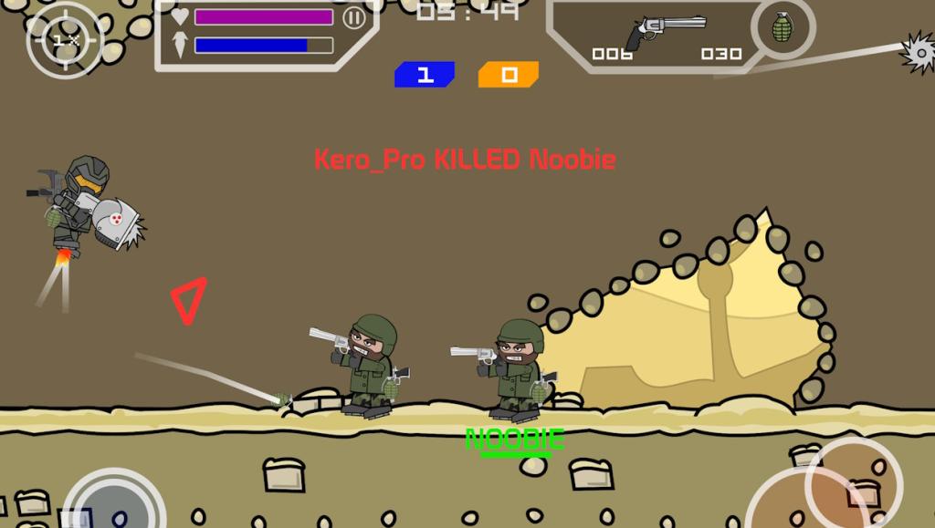 Mini Militia multiplayer games