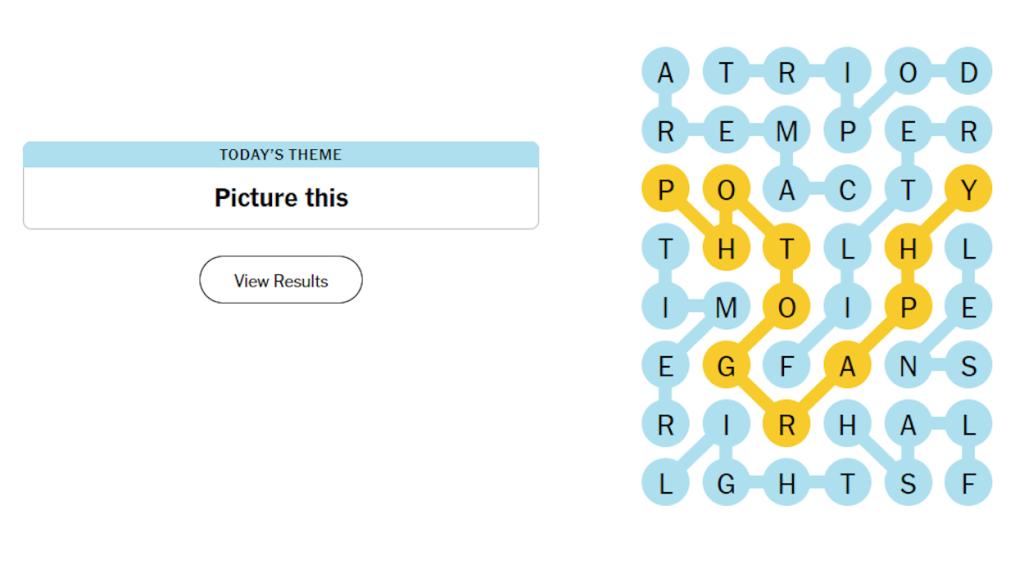 NYT Strands APRIL 6 Solved