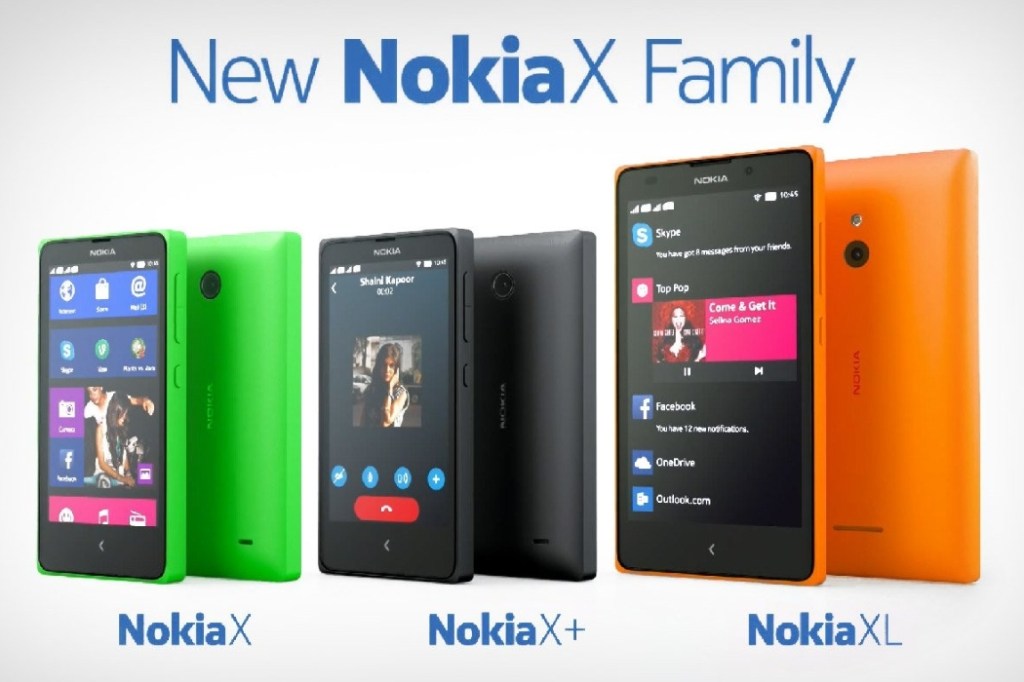 Nokia X series of smartphones