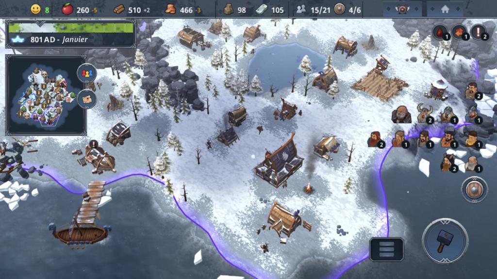 Northgard best strategy multiplayer games on android