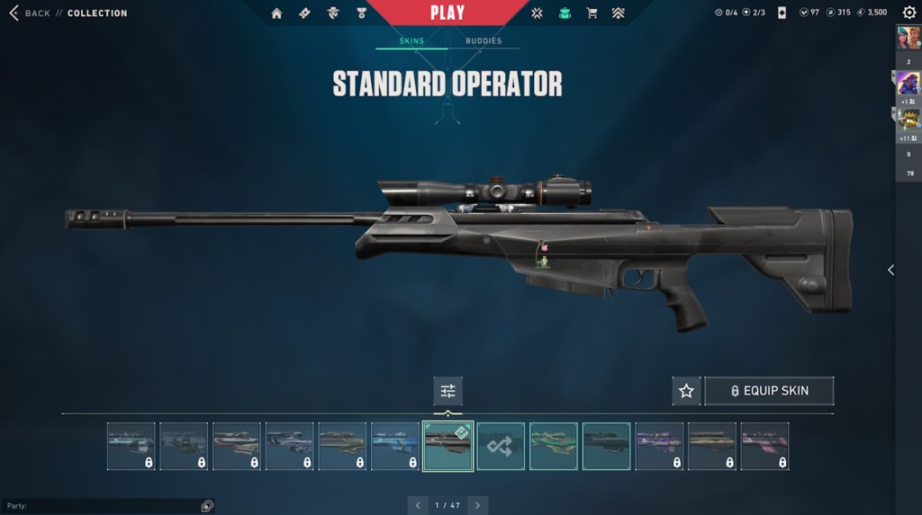 Operator best Valorant sniper weapon
