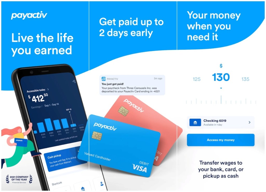 Payactiv budgeting app 