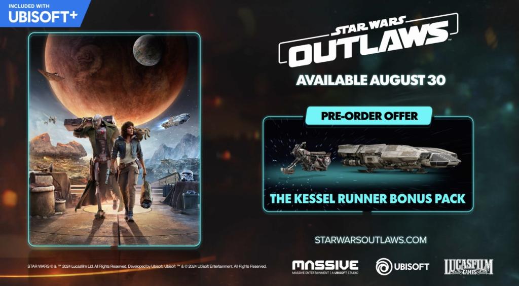 Star Wars outlaws pre-order