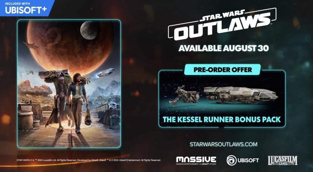 Star Wars outlaws pre-order