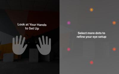 Redo Eye and Hand Setup on the Apple Vision Pro