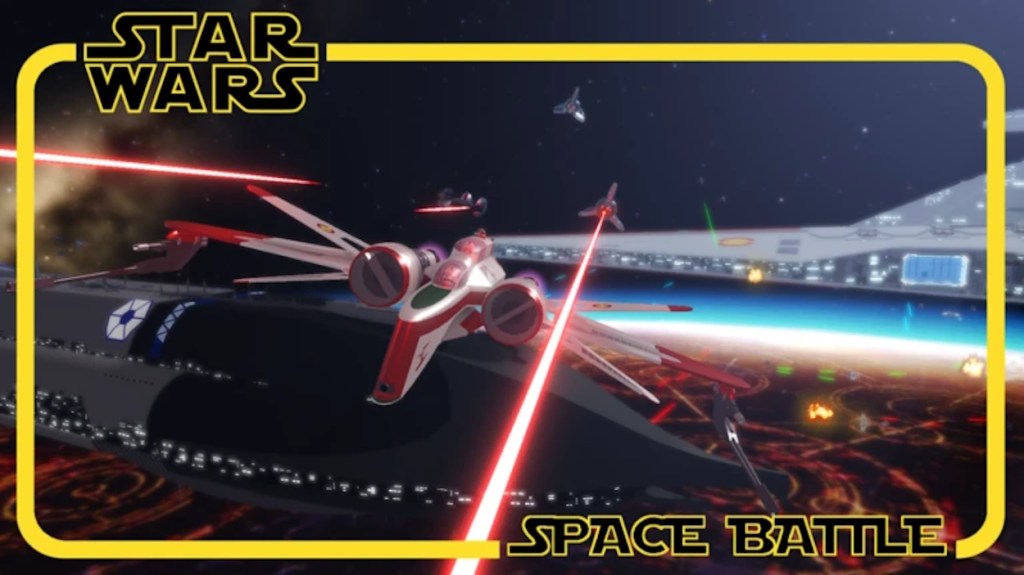 Roblox Star Wars Space Battle