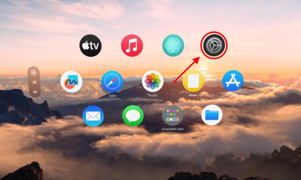 Apple Vision Pro Settings Icon