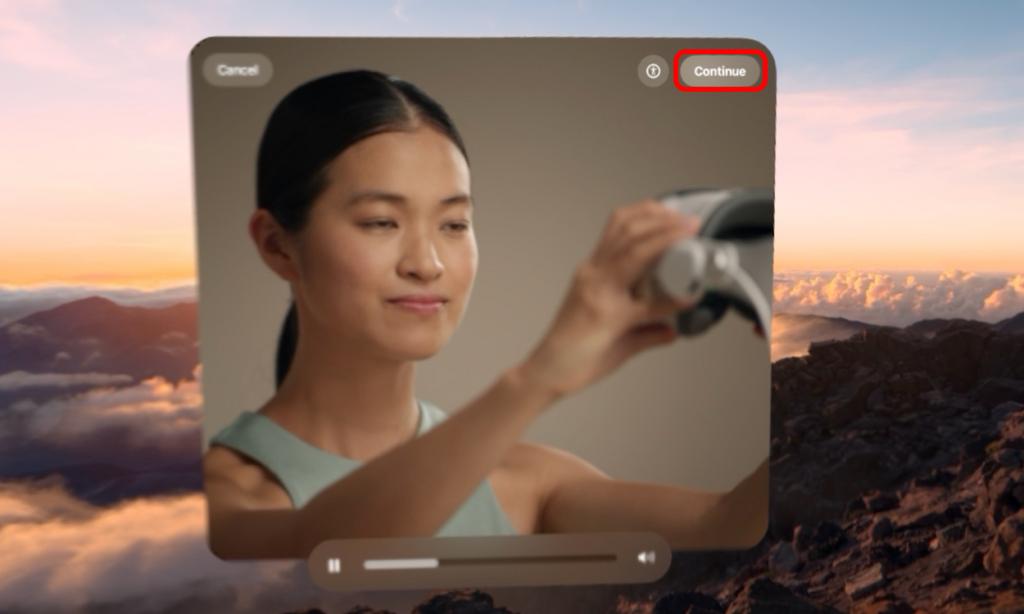 Apple Vision Pro Persona Video