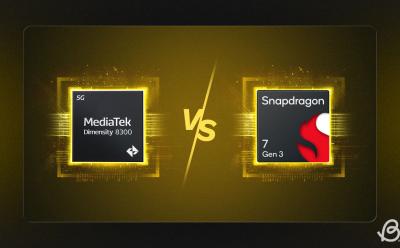 Snapdragon 7 Gen 3 vs Dimensity 8300 benchmarks