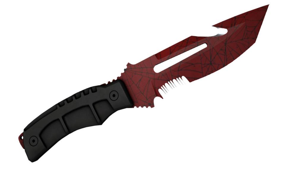 Survival Knife Crimson Web knife skins in Counter-Strike 2