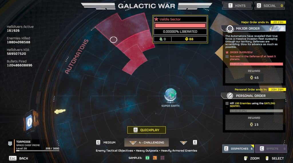 The current galaxy map