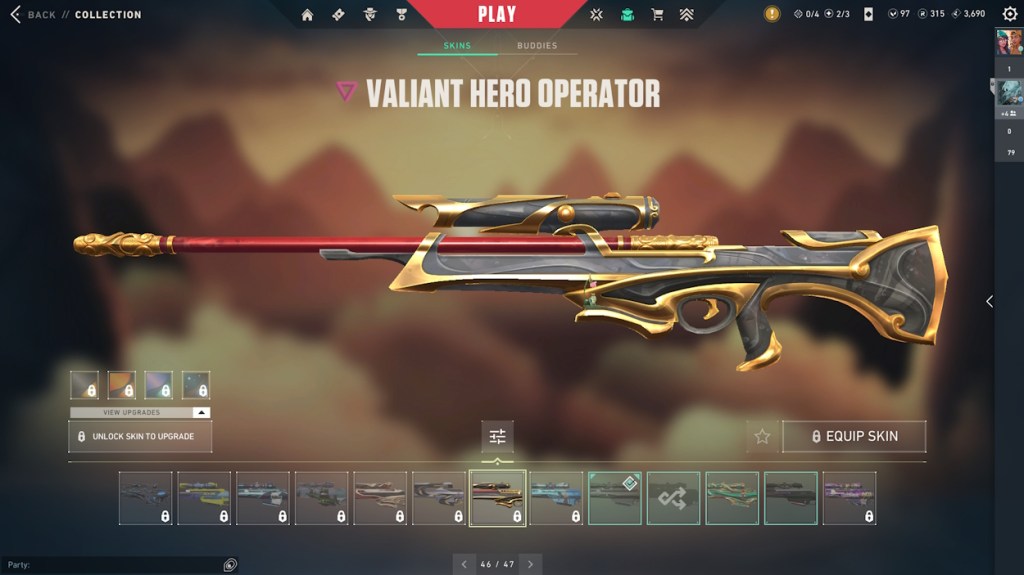 Valiant Hero Operator