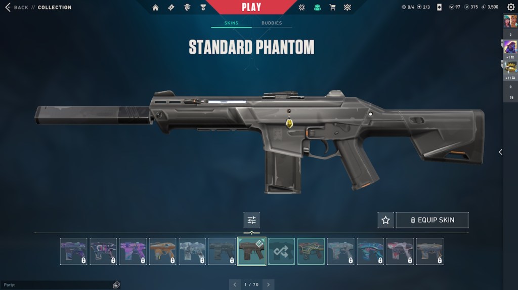 Valorant Phantom best weapon