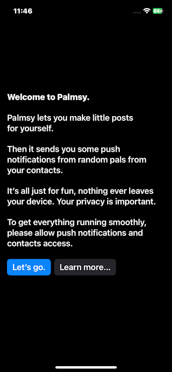 Welcome to Palmsy page