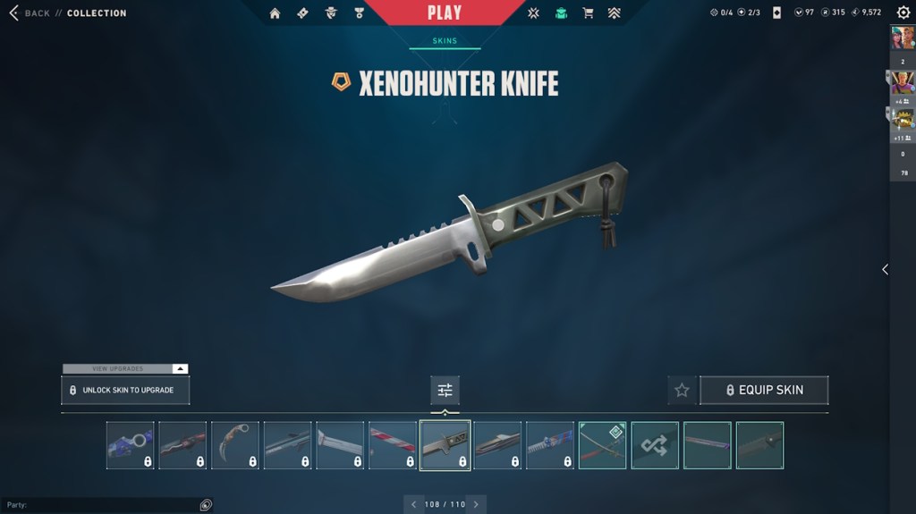 Xenohunter knife