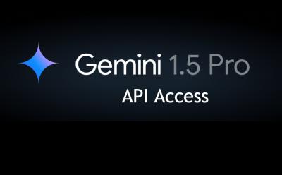 gemini 1.5 pro API access made available by google