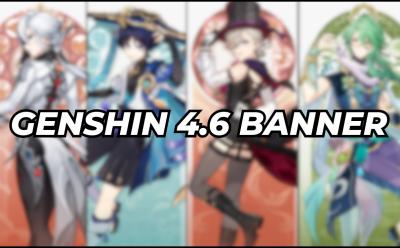 Genshin Impact 4.6 Character and Weapon banners