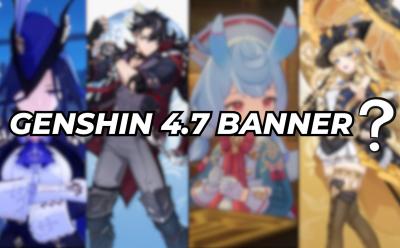Genshin Impact 4.7 banner