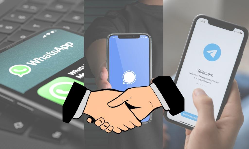 interoperability with messaging apps like whatsapp, signal and telegram