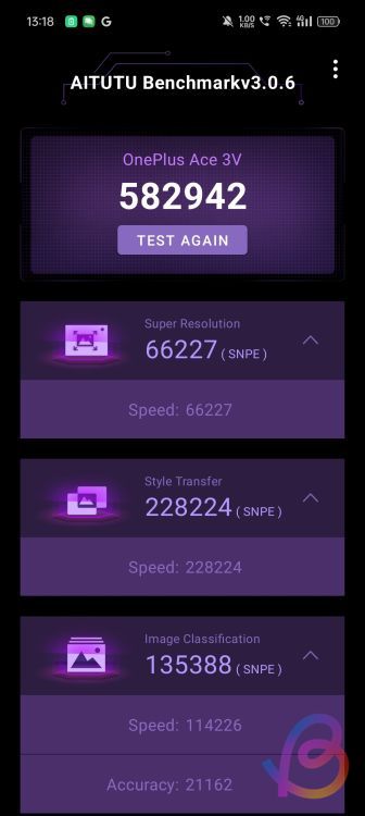 oneplus nord 4 snapdragon 7+ gen 3 AI benchmark