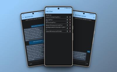 run ai models locally on android using mlc chat