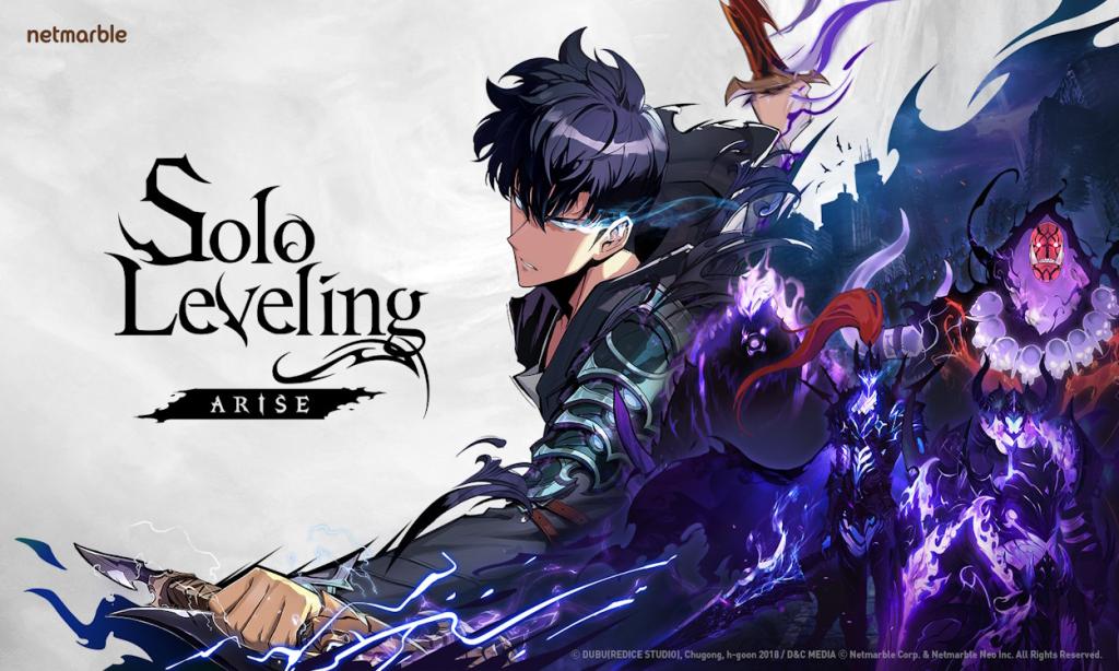 Sung Jin-Woo and his shadows in Solo Leveling Arise poster