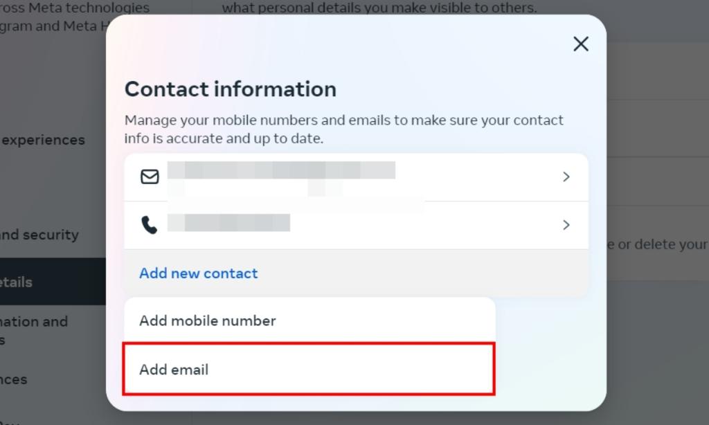 change email on instagram iphone