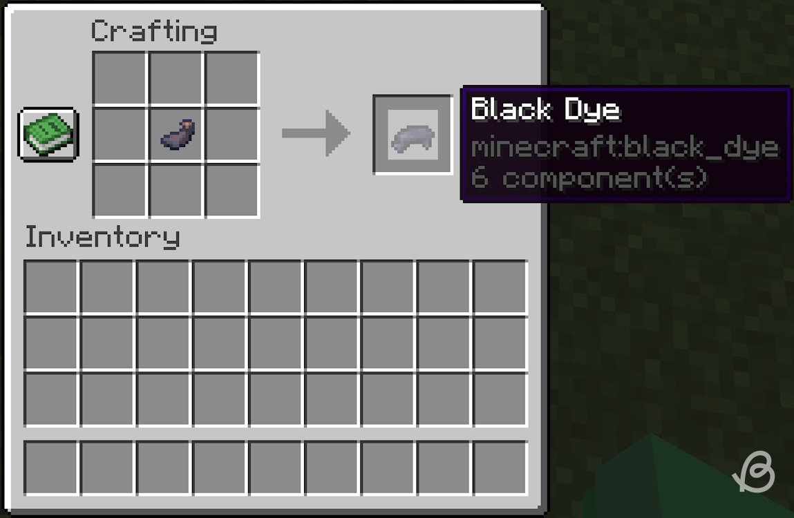 How you can Make Black Dye in Minecraft