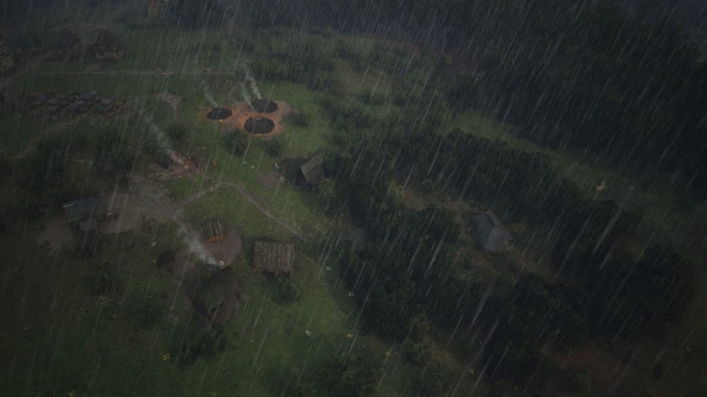 Build your Foresters Hut near a Logging Camp